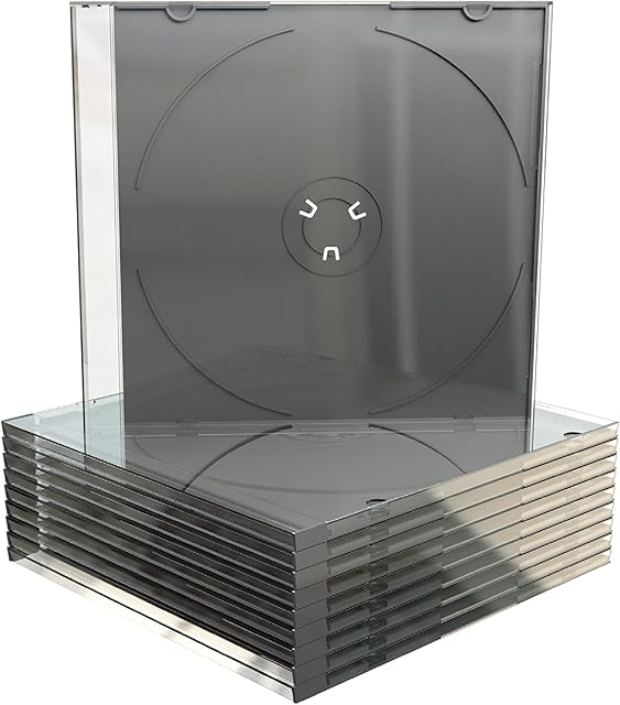 MediaRange BOX21-M puste pudełko na CD (50 sztuk) czarne