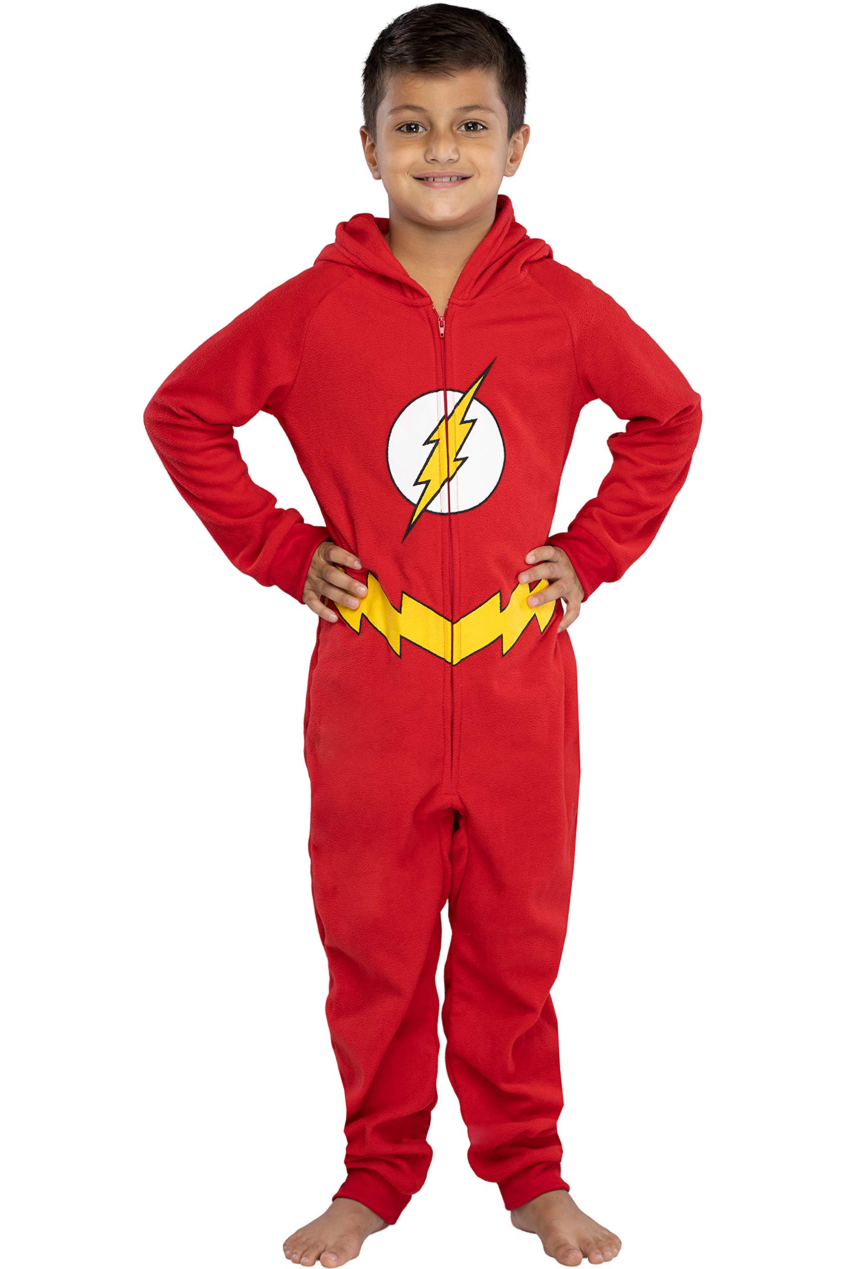 DC Comics Big Boy's The Flash Superhero Pajama Union Suit (2X/3X)