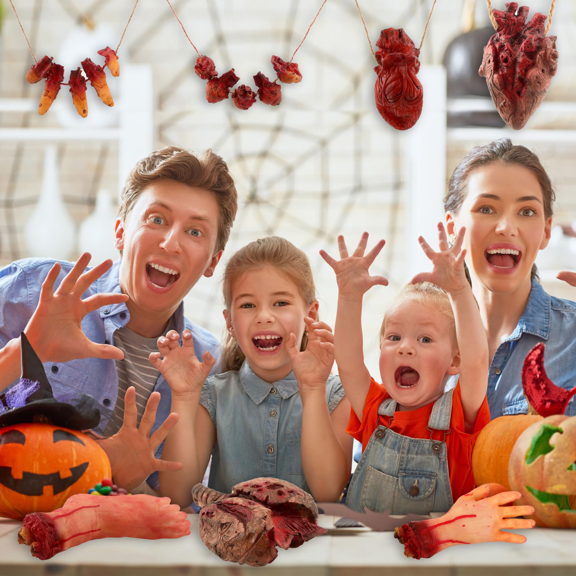 Veemoon - Globos Oculares Realistas De Halloween, Ojos Huecos Aterradores Para Decorar Fiestas Y Sustos