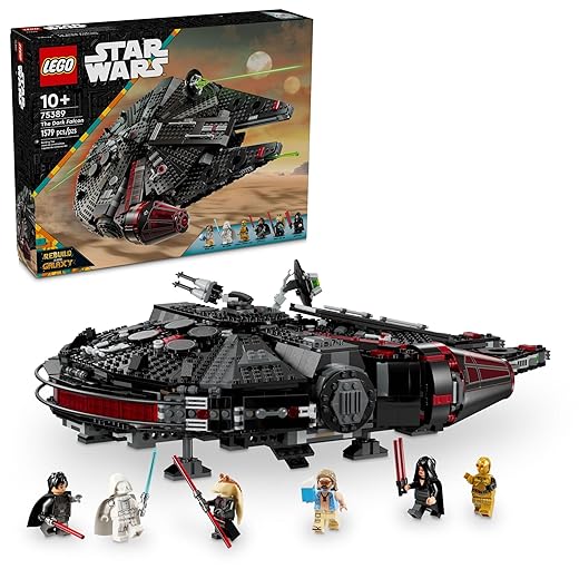LEGO Star Wars The Dark Falcon Buildable Starship with 6 Minifigures