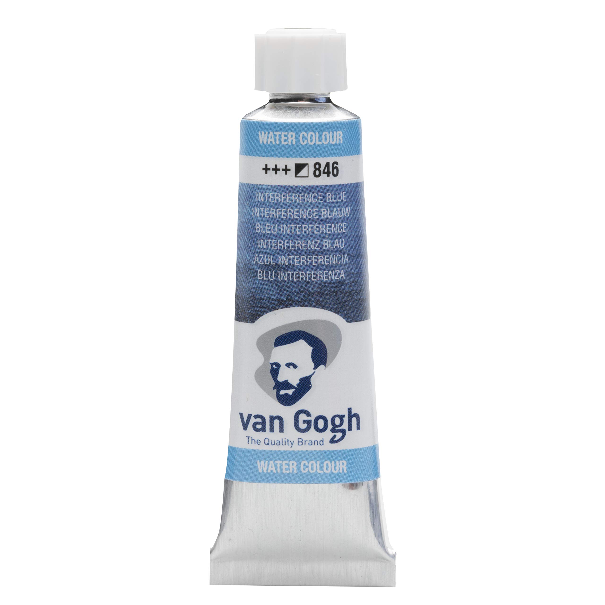 Van Gogh Watercolour Paint, 10ml Tube, Interference Blue 846