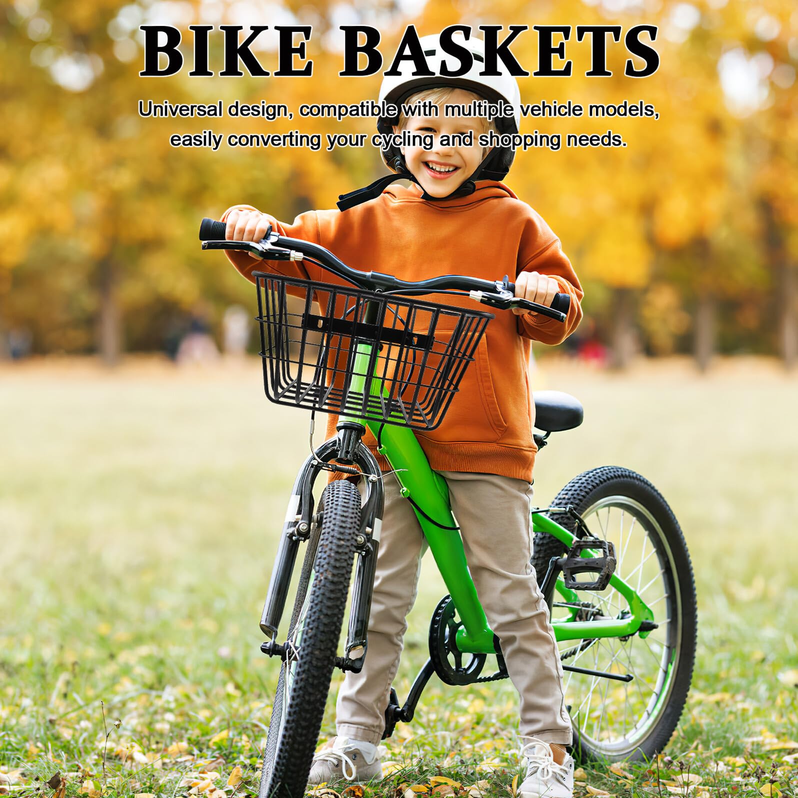 Toddmomy Cesta Delantera para Bicicleta Cesta Metálica para Accesorios Almacenamiento Ligero para Libros Comestibles Viajes Cortos Triciclos Infantiles