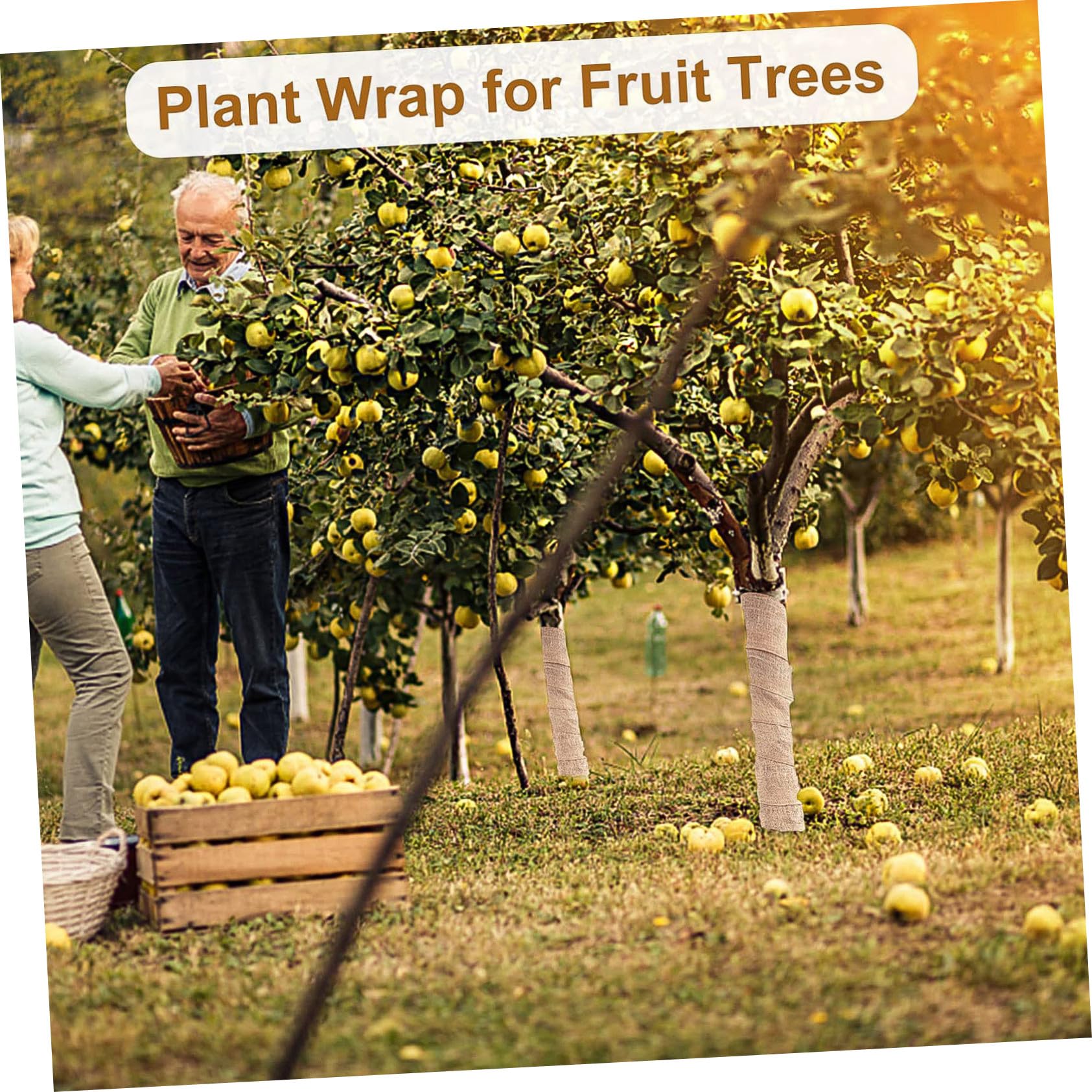Outanaya Aislante Anticongelante Protector De Árboles para Clima Frío Envoltura para Troncos Que Mantiene El Calor para Uso Jardín Invierno