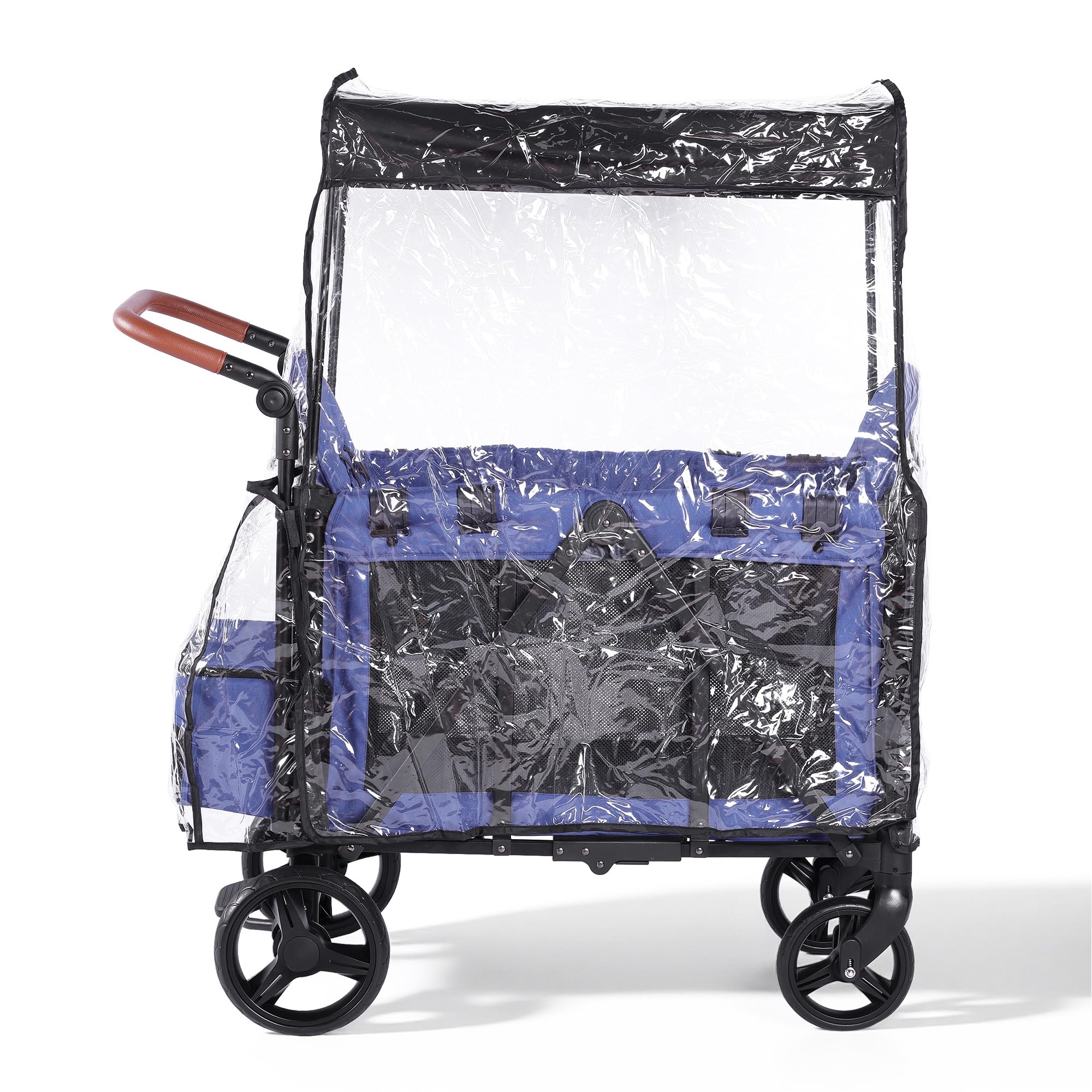 SeedFuture Housse de pluie pour poussette W2 Wagon, housse de pluie compatible avec WONDERFOLD W2, imperméable, coupe-vent, protège de la poussière et de la neige