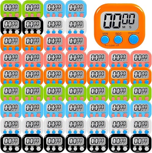Temporizador de cocina a granel con pequeño soporte magnético Liubeili Digital Timers Reloj despertador electrónico manual Pantalla LCD visual para