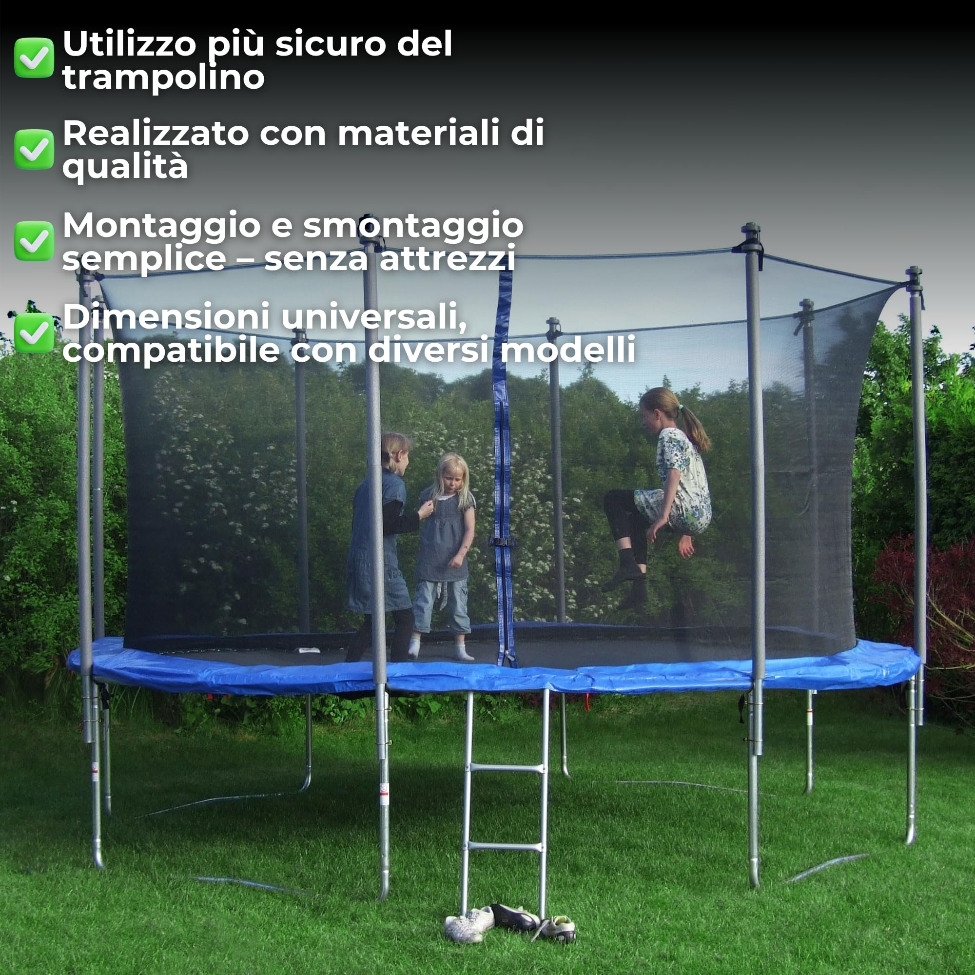 SPRINGOS Parti di Ricambio per Imbottiture per trampolini per trampolini Elastici