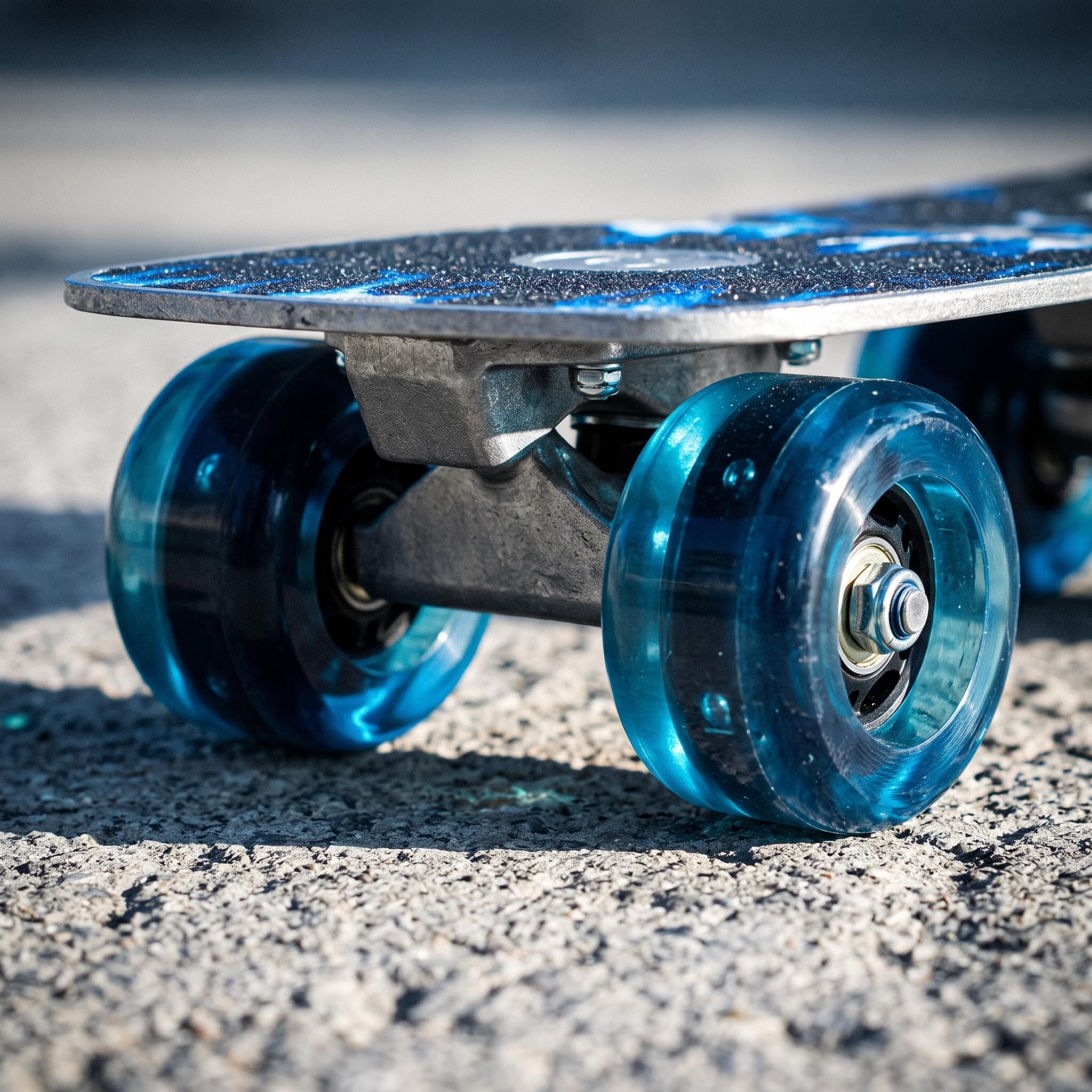 Skates pour Adultes - Skateboard à Planches Séparées avec Roues PU pour Une Unique - pour Le Skate