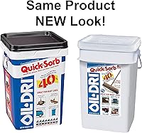 Vista 2 de Absorbente de mantenimiento Oil-DRI, 20 lb, esponja de cubo (absorbente de mantenimiento de aceite)