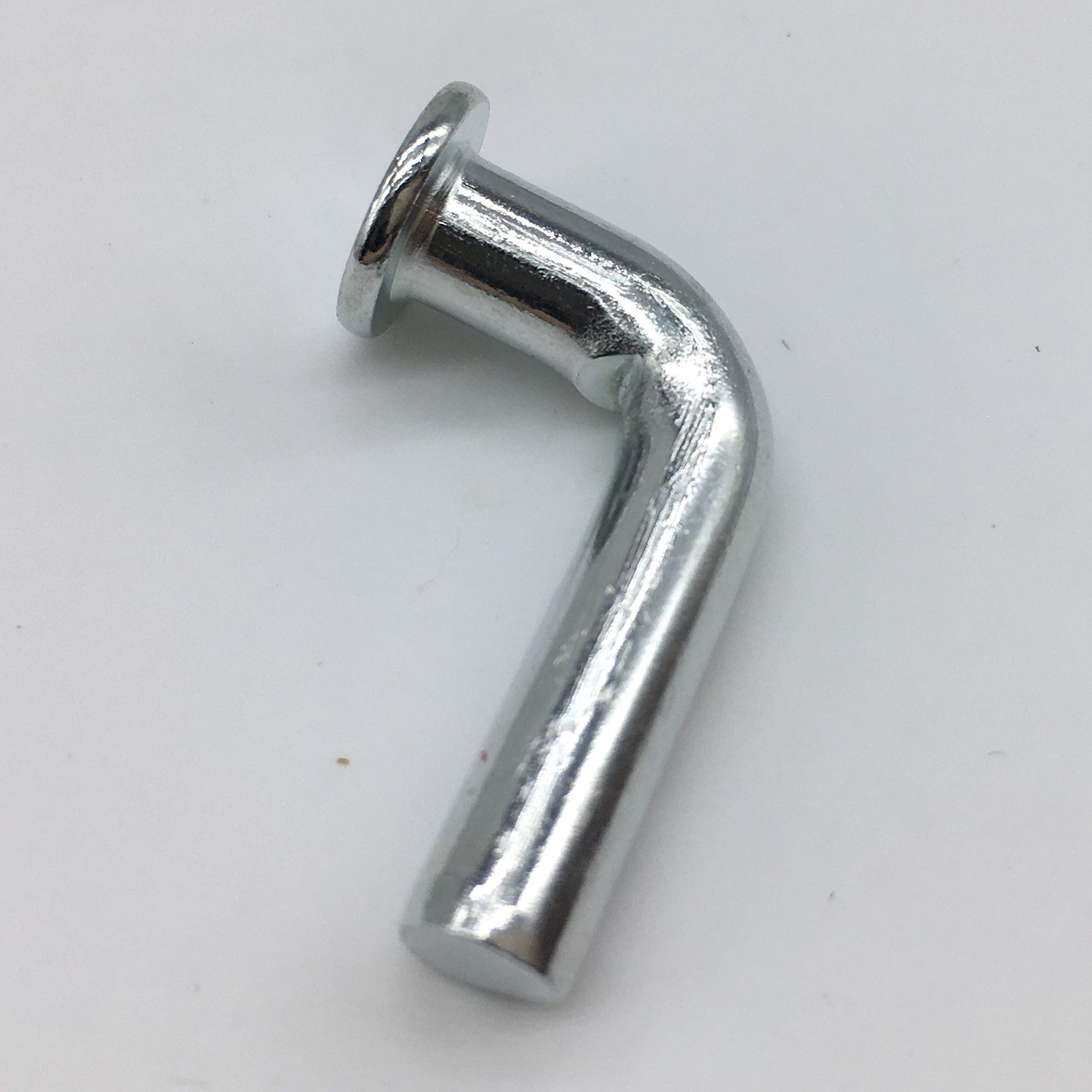 Fall von 1 Packung, 50 Stk/Packung, Universal Palettenregal-Tropfen-Pin, Breite Locker Sicherheit Clip, 37/64"| 0.57"/14.5 mm Flachkopf|Silber|M840