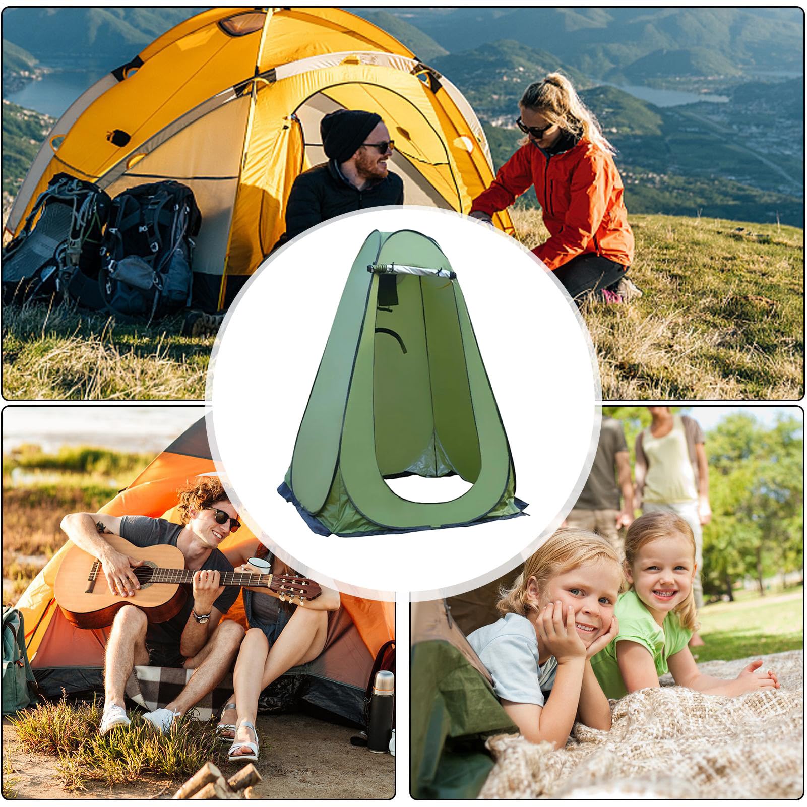 Carpas de ducha camping protección UV impermeable desplegable playa