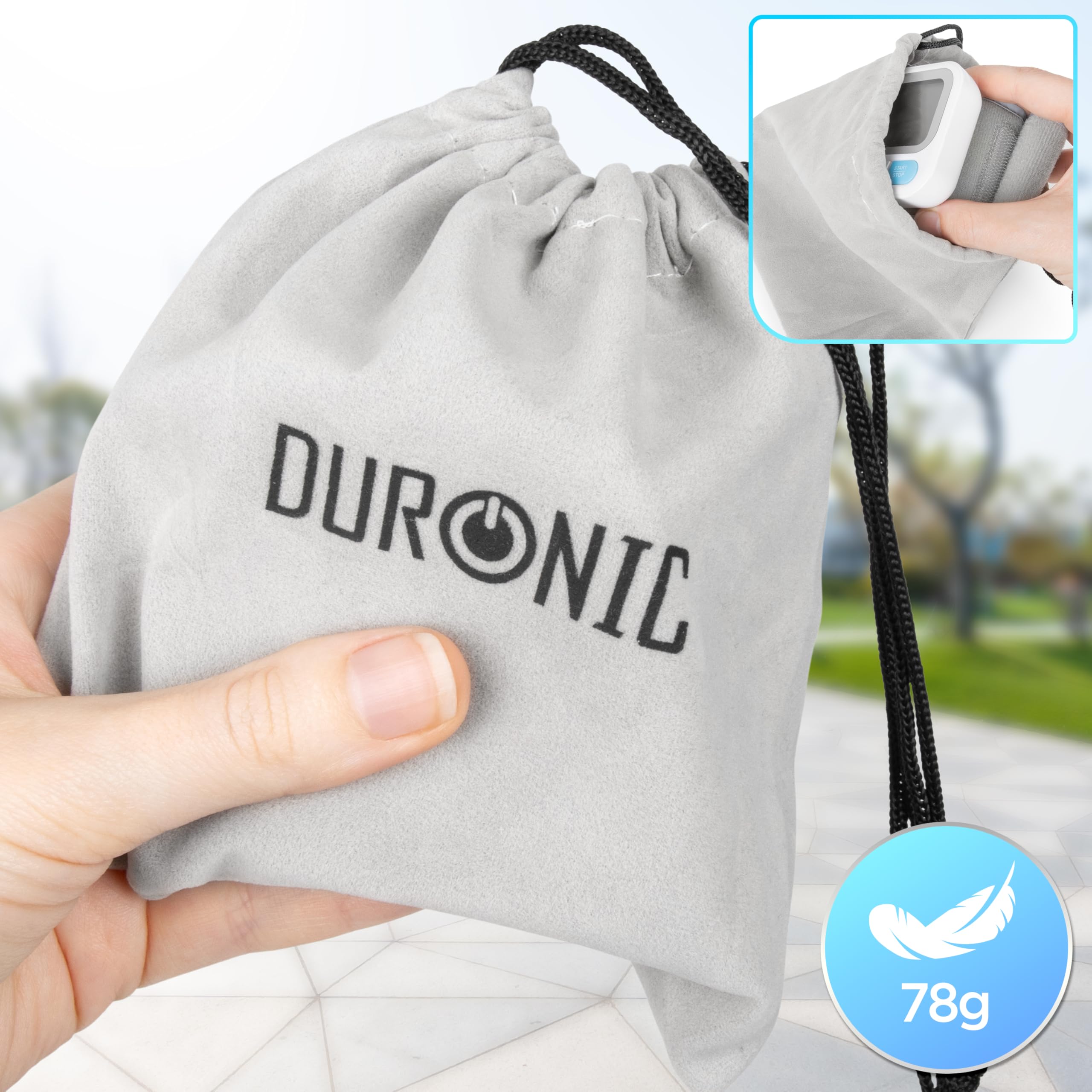 Duronic BPM65 WE Ciśnieniomierz nadgarstkowy elektroniczny certyfikowany medycznie | pomiar ciśnienia krwi | automatyczny monitor ciśnienia na nadgarstek