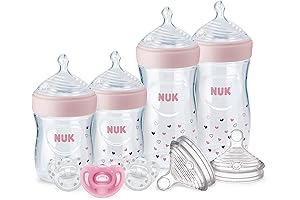 NUK Simply Natural Baby Bottles Gift Set: Your Baby's Safe and Natural Feeding Companion