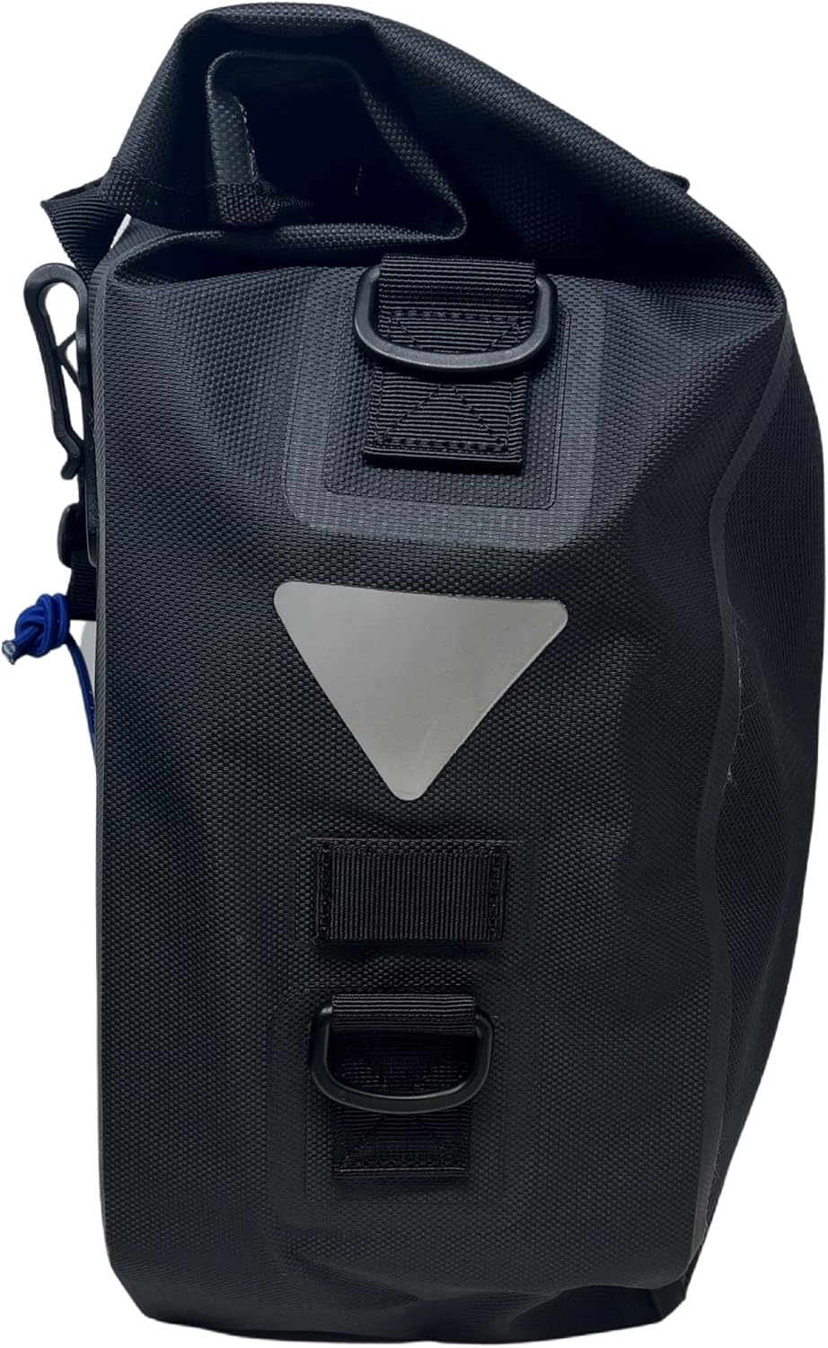 BiKase Bike DryBag Pannier (Pair) 25L Rear Rack Bicycle Pannier Bag Waterproof for Grocery Touring Cycling (Black)