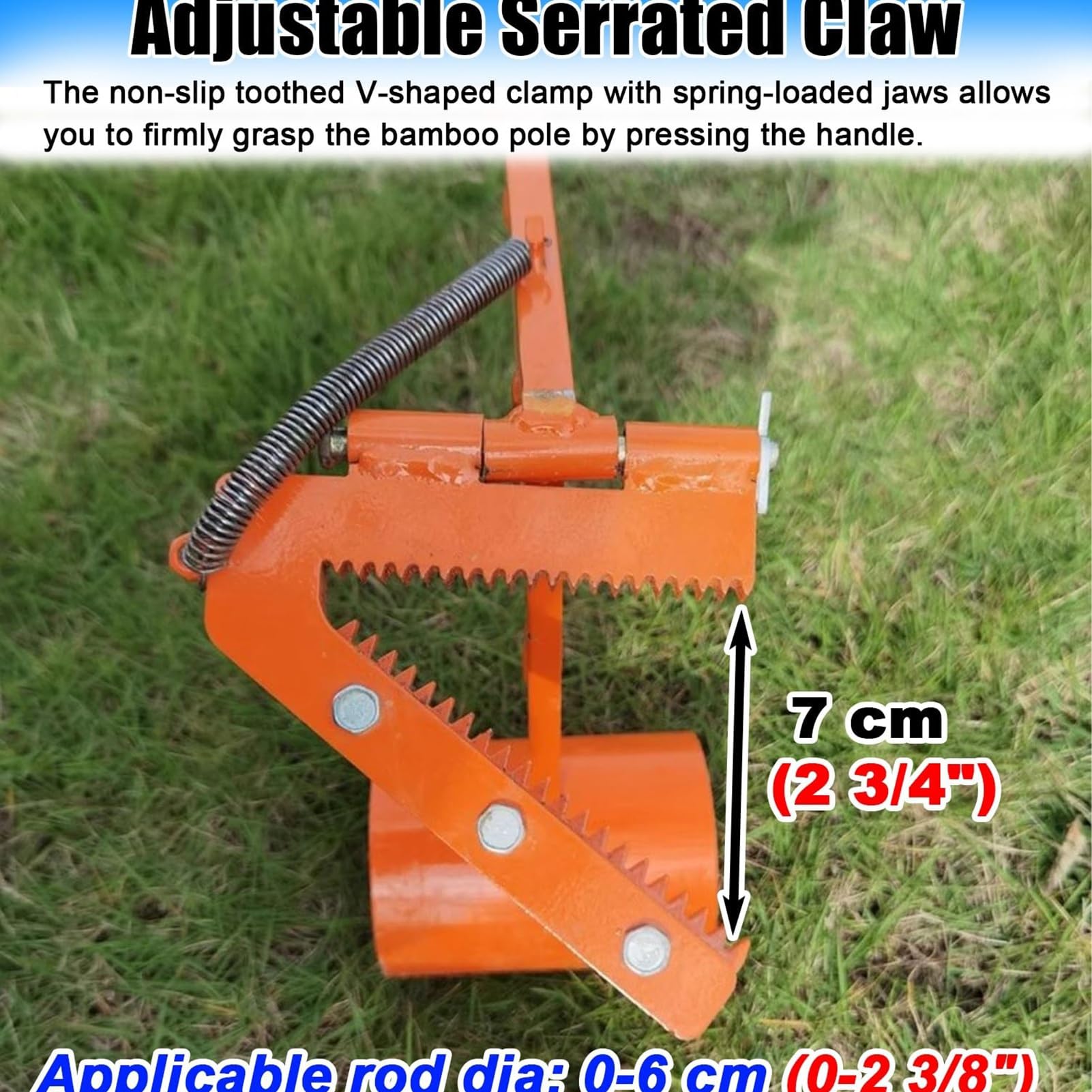 Herramienta de extracción de raíces de árbol, resistente, extractor de retoños, removedor de malezas de jardín, mango largo, desbrozador de raíces para cepillo, árboles pequeños, tallos de maíz