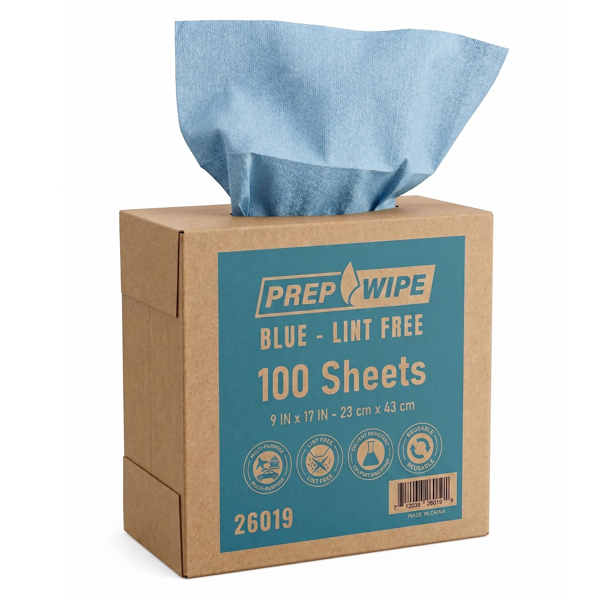 PE　タオル Amazon.co.jp: Prep Wipe 糸くずの出ないクリーニングタオル 100枚