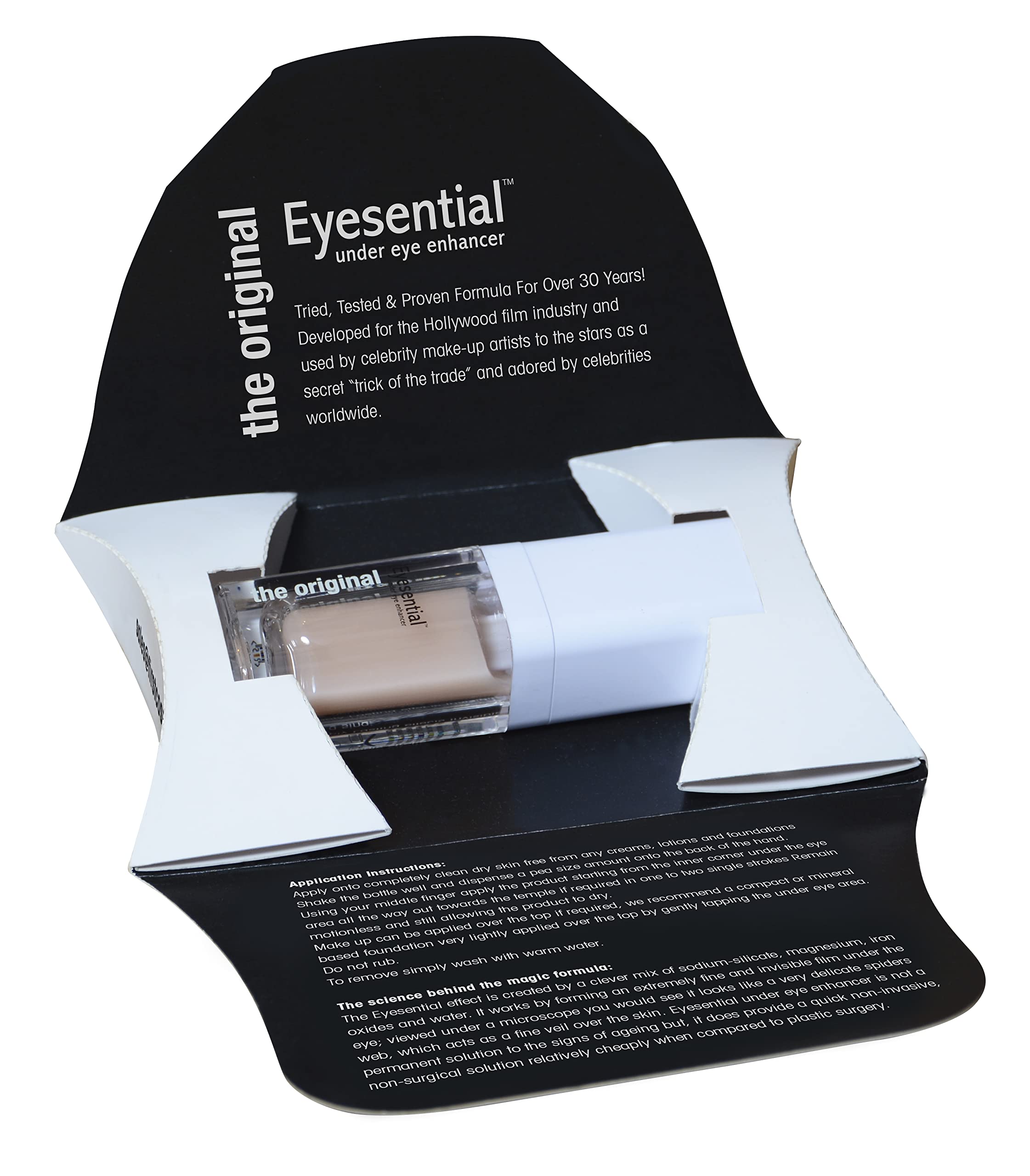 Das Original von Eyesential,1 x 20-ml-Flasche–entfernt Falten,Schwellungen und Augenringe–sofortige Augenstraffung–dermatologisch unterstützt mit langanhaltender Wirkung und 200 Anwendungen