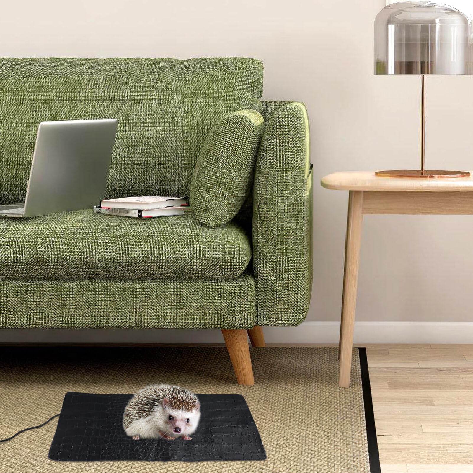 balacoo USB Heating Pad USB Heat Mat Large USB Heat Pad Lizard Heating Mat Heated Dog House Accessories for Animals USB Heater Pad Heat Lamp for Puppies Crab Carbon Fiber Heating Material