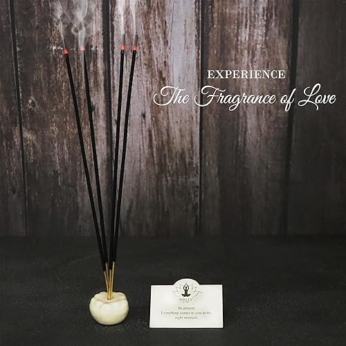 Miniatura 8 de Hosley Paquete de 120 varillas de incienso + paquete de 120 unidades (total 240), vainilla, perfectas para el hogar, meditación y aromaterapia