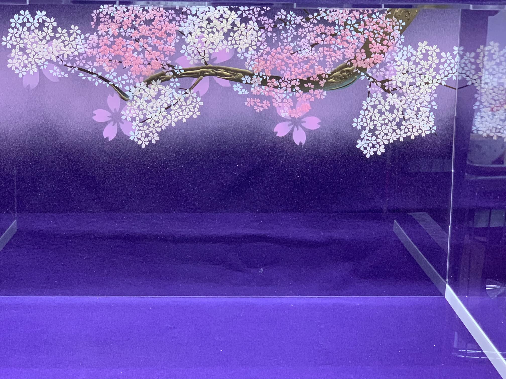 雛人形 飾り道具のみ アクリルカバー 桜／枝付ケースのみ (サンプル展示品) Amazon | 雛人形 飾り道具のみ アクリルカバー 桜／枝付ケース