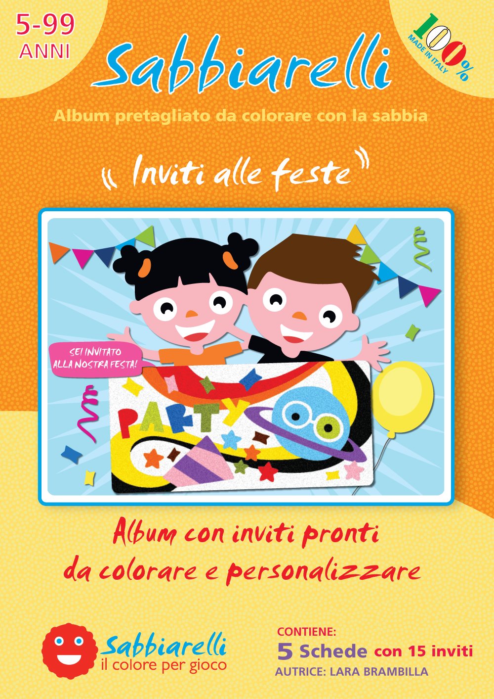 Sabbiarelli 100AL0544 - Album Inviti alle Feste
