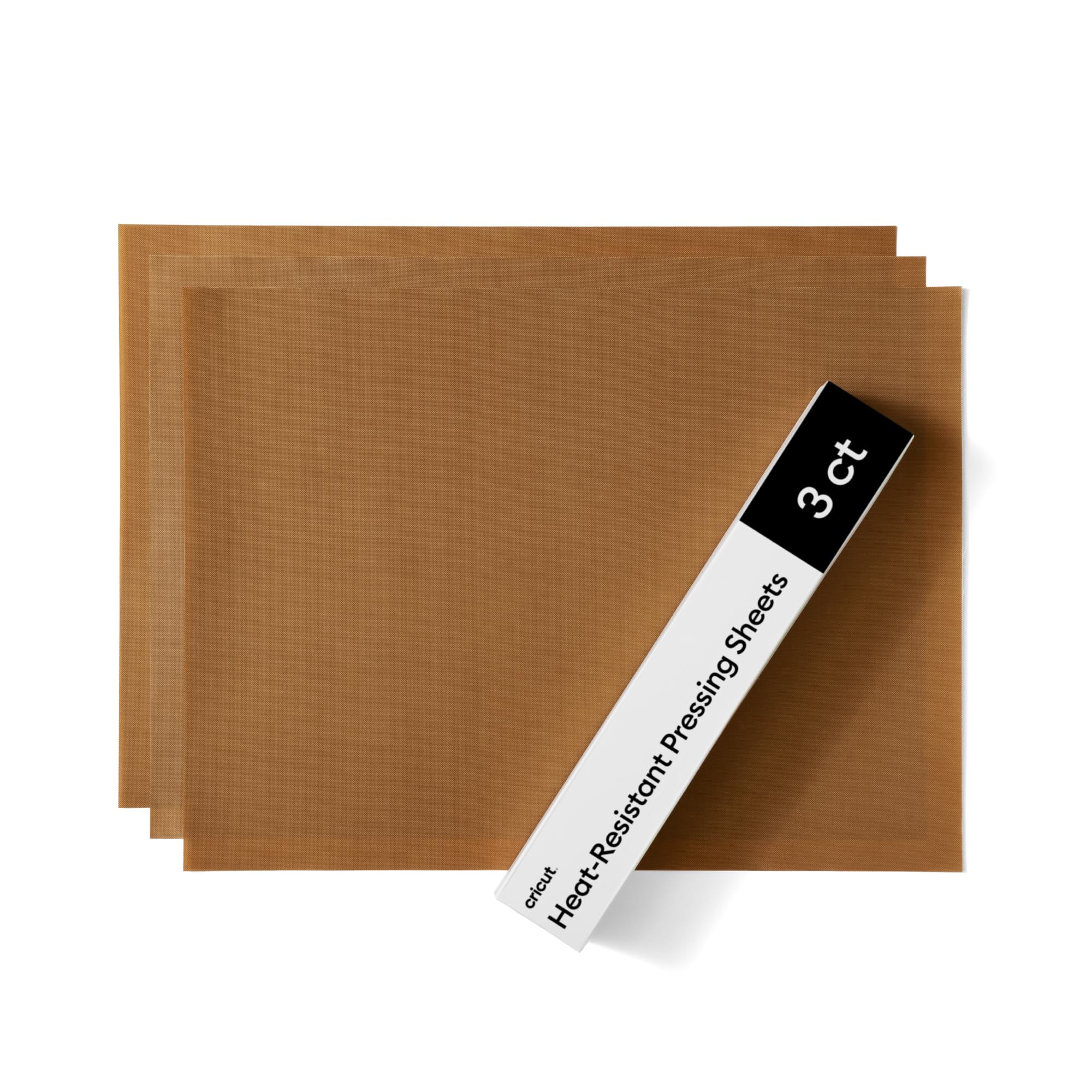Feuilles de presse en téflon Cricut 30,5x40,6 cm lot de 3 tapis de protection thermocollant