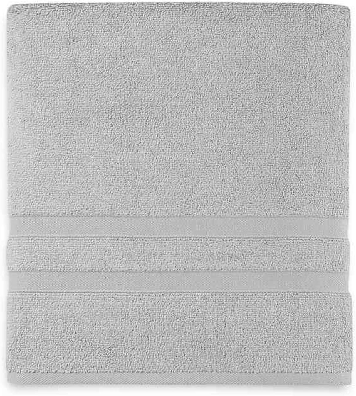 WAMSUTTA Ultra Soft Micro Cotton Bath Towel (Grey) Home