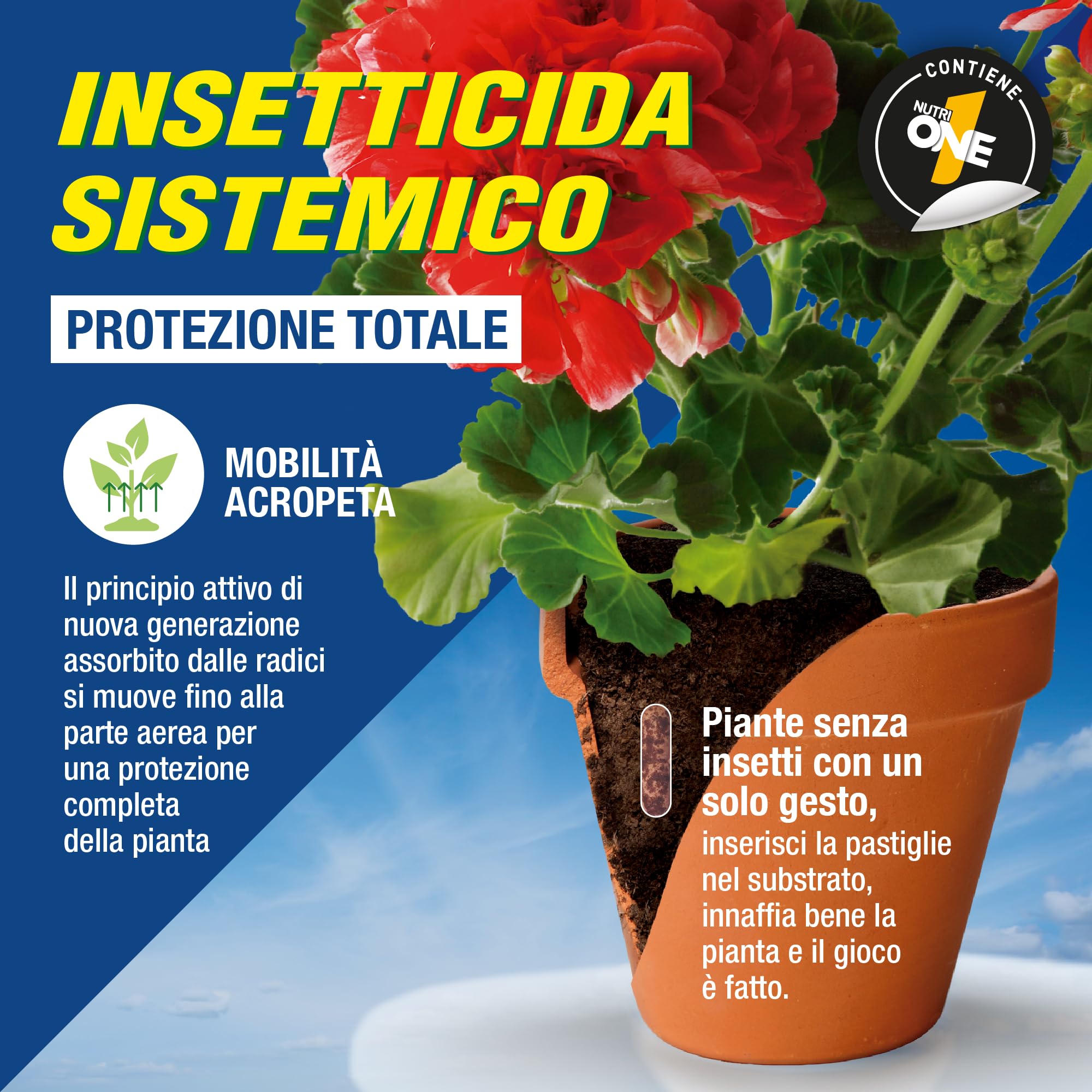 Protect Garden Sanium Pin PFnPO Insetticida Sistemico in Pillole 20 Pin
