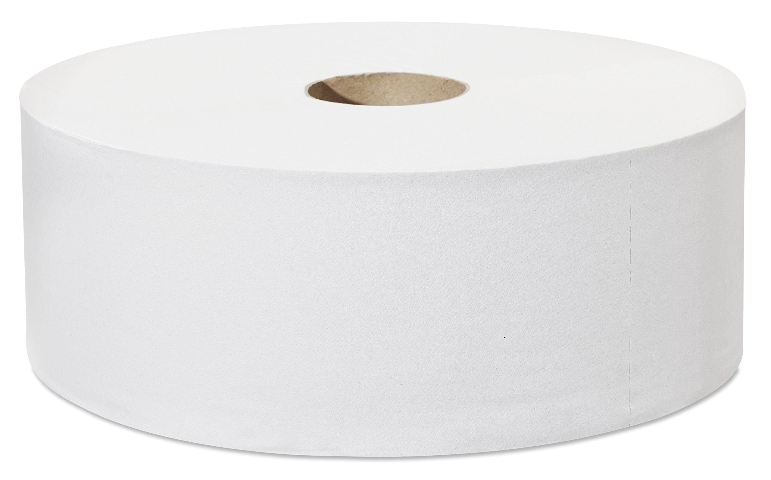 Tork 472117 Jumbo papier toaletowy w uniwersalnej jakości, do systemu papieru toaletowego Tork T1 Jumbo, 1-warstwowy, w kolorze białym, 6 x 1857 arkuszy