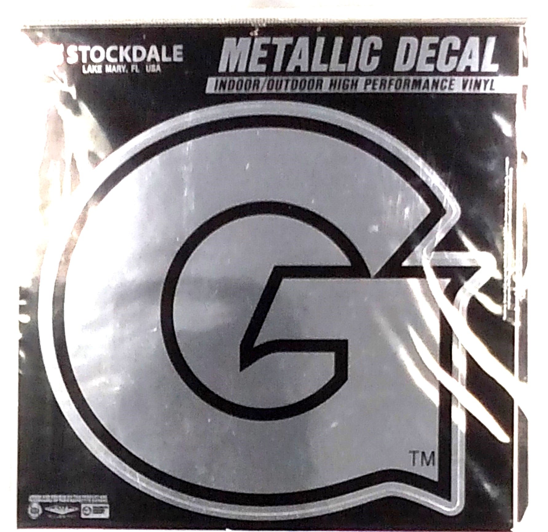 Georgetown University S16722 Metallic Window Decals