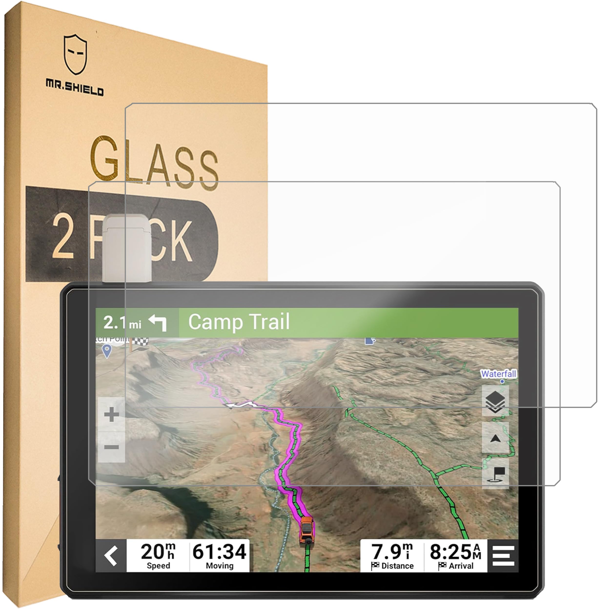 Mr.Shield Screen Protector Compatible With Garmin Tread 2 Powersport
