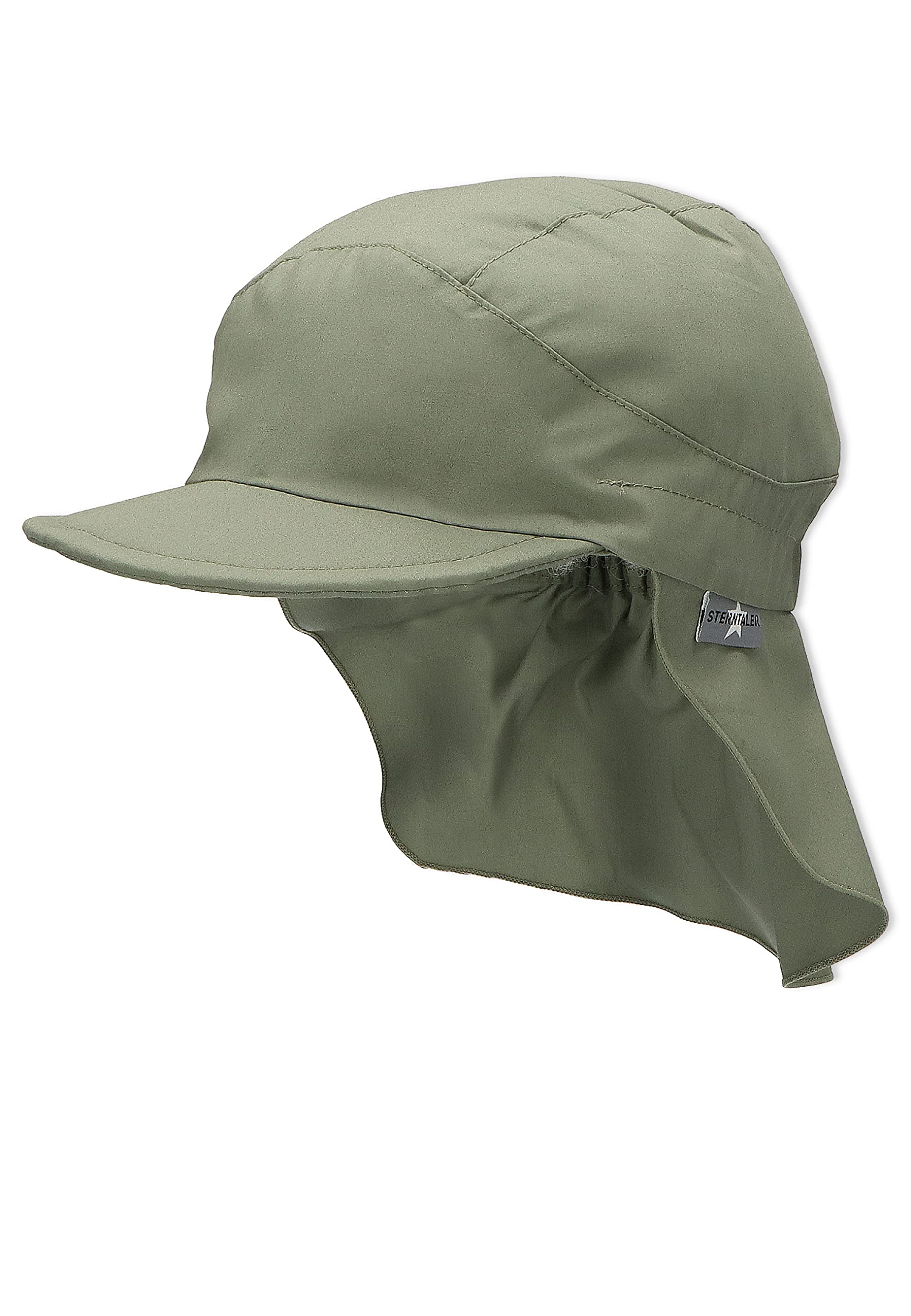 Sterntaler Cap - Graues Blau/anthrazit-meliert