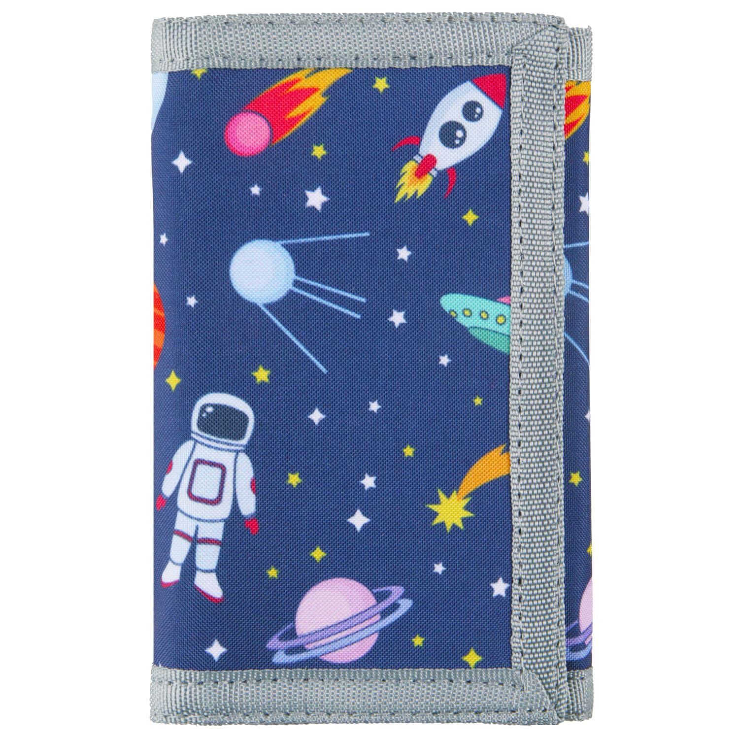 Kids Wallet for Boys Ages 4-12, Space Boys Wallet, Toddler Wallets with Coin Pocket, Novelty Christmas &amp; Birthday Gift