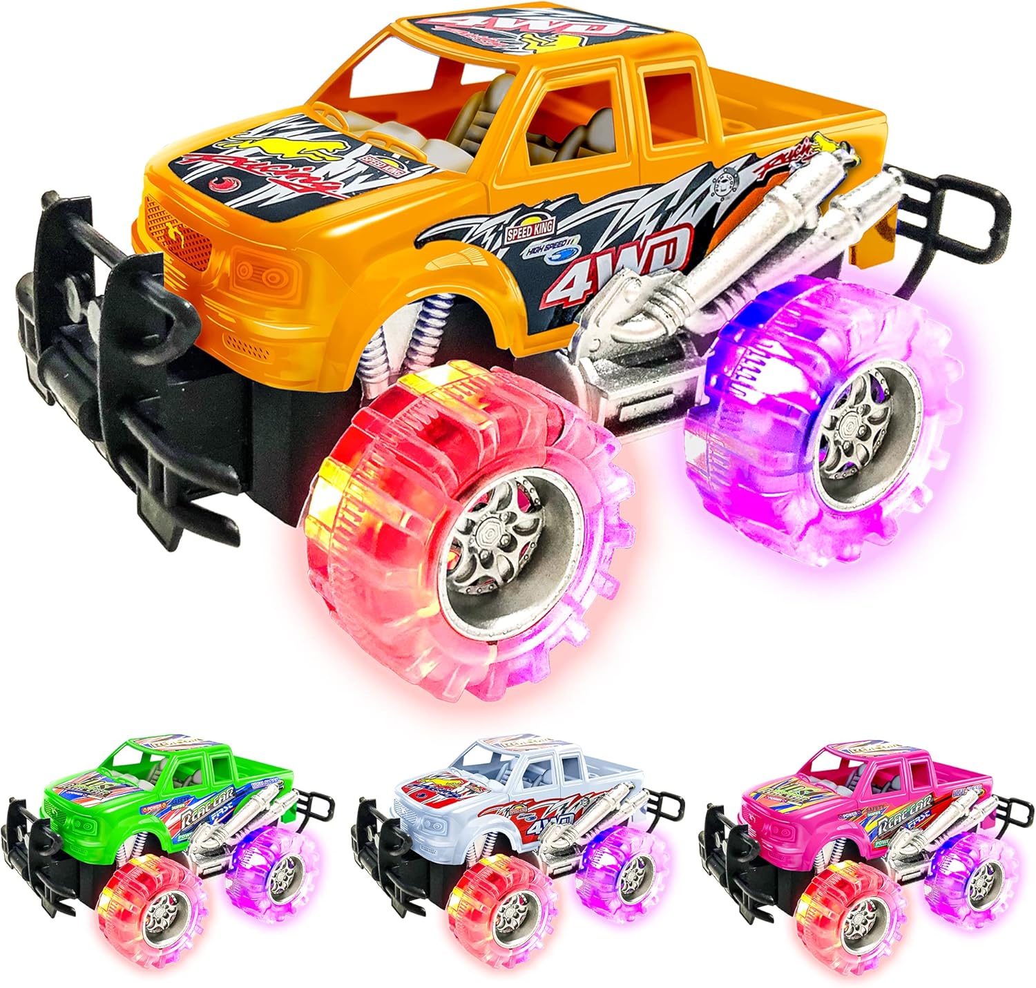 Light up monster truck Clearance
