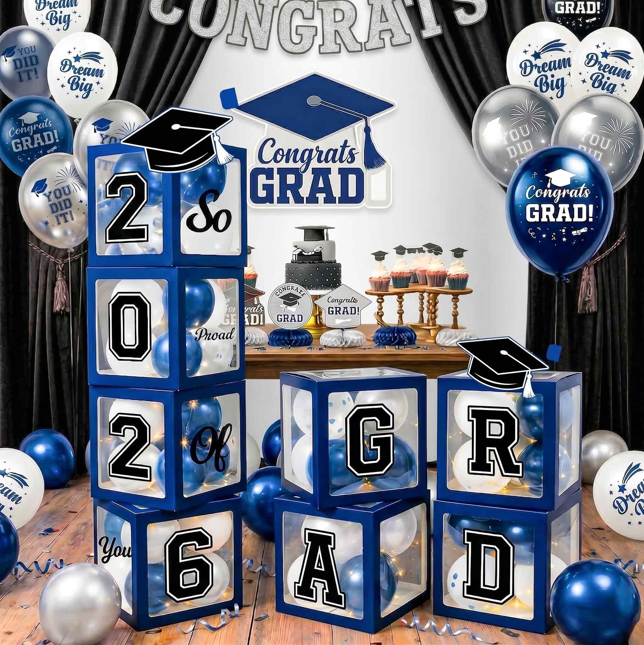 Photo 1 of Duwagtry Graduation Decorations 2026 Balloon Arch Kit