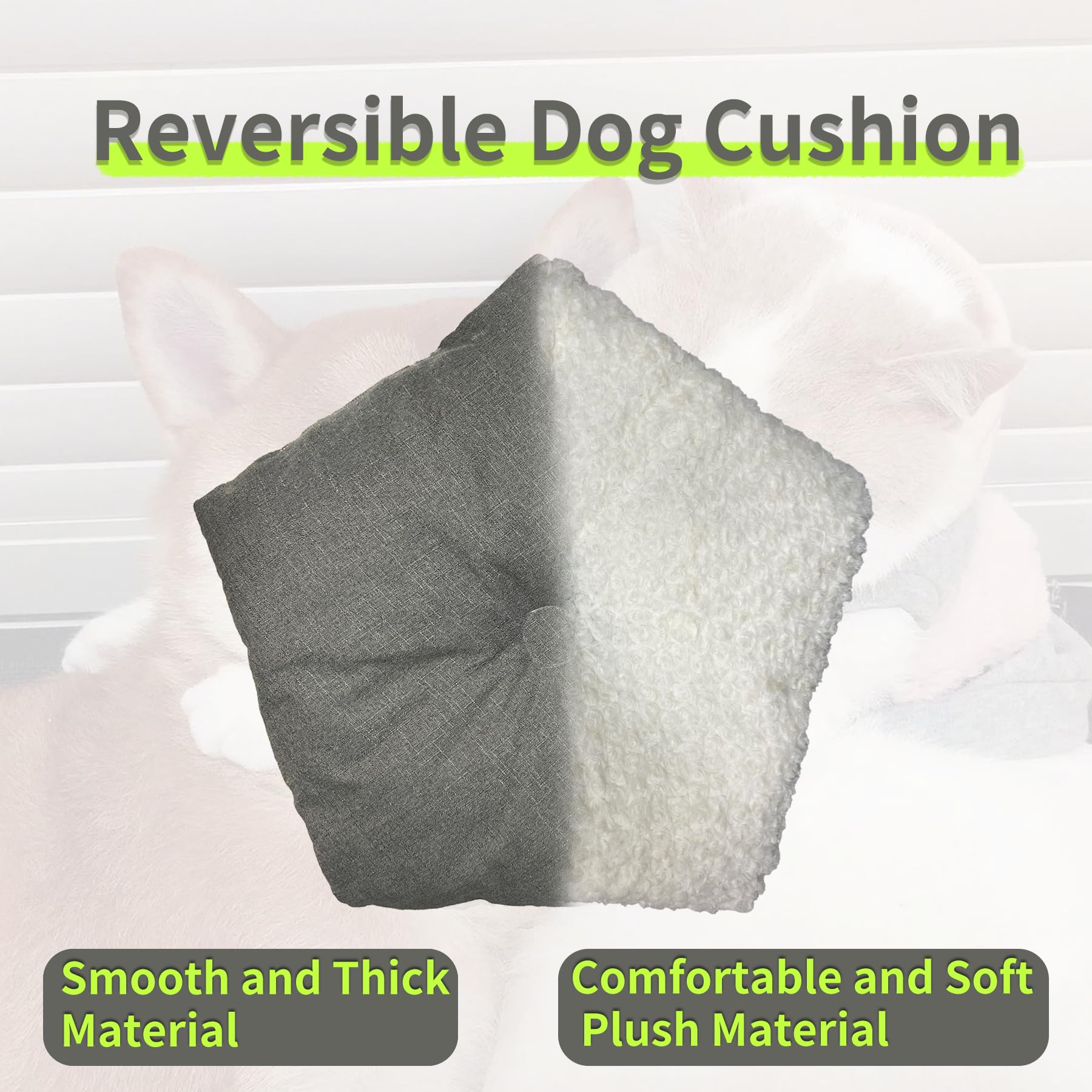 Tente de Tipi pour Chien Animaux Tente avec Coussin Lavable Niche Chien et Chat Intérieur Tente de Jeu pour Chien de Compagnie 60x60x70cm