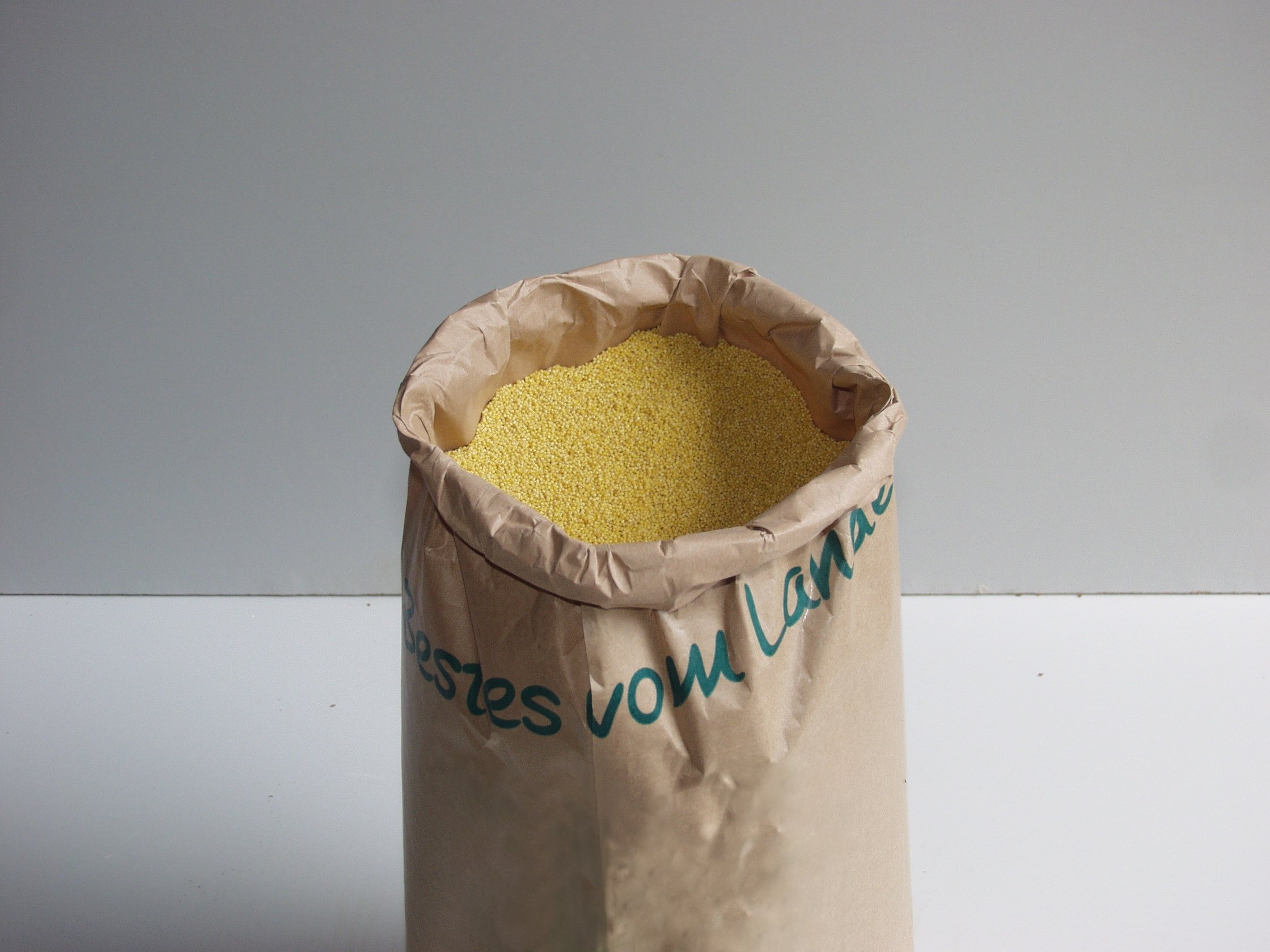 WIDU Bio Hirse geeignet zum Backen Getreide (12,5 KG Getreidesack)