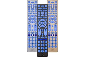 8-Device Universal Remote Control With Backlit Buttons