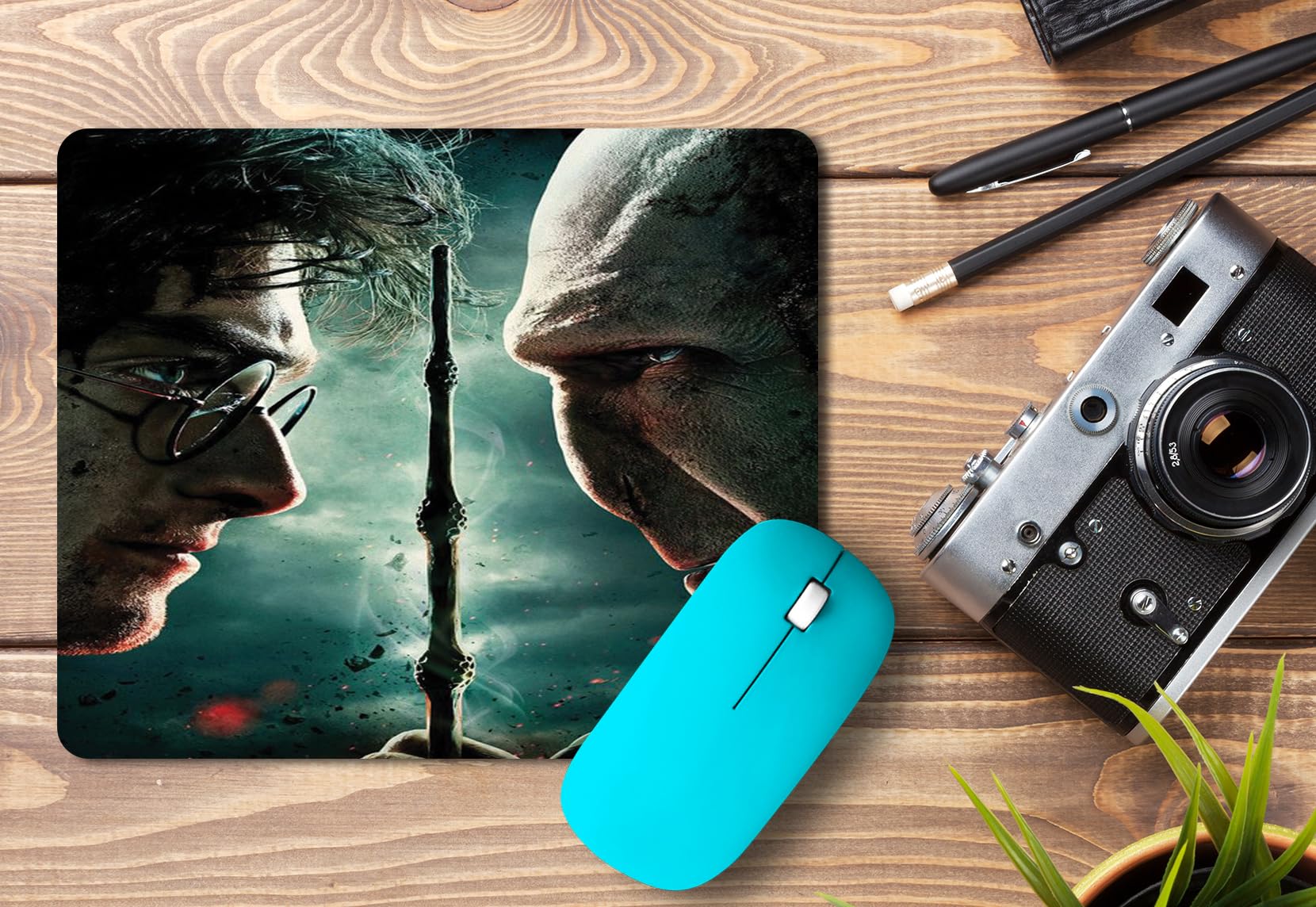 ZORI Harrry Potter Printed Mouse PAD for Computer PC and Laptop Rectangle Non-Slip Rubber Gaming Mouse Pad 9.5 X 7.9 Inch (240mmX200mmX3mm)-image-5