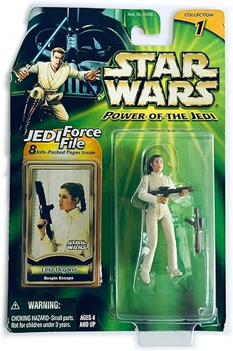 Figura de Leia 1 X Star Wars Power of the Jedi Leia Organa Bespin Escape Figura de acción Figura de Leia 1 X Star Wars Power of the Jedi Leia Organa Bespin Escape Figura de acción