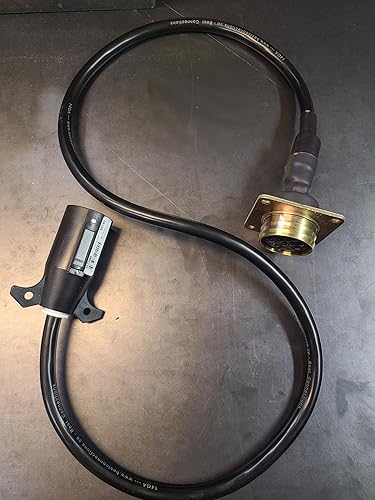 Miniatura 3 de Cable de alimentación de 24 V (B)  Camión civil a remolque militar, arnés de cableado, camión civil de 7 vías remolque militar con adaptador de 12