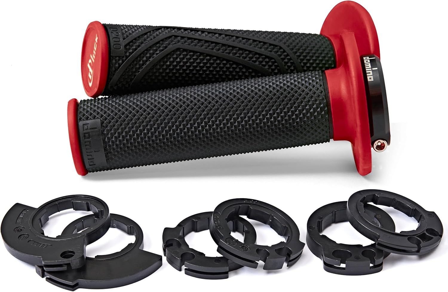Domino Racing D200 D-Lock On Grips Dual Compound (Pair)