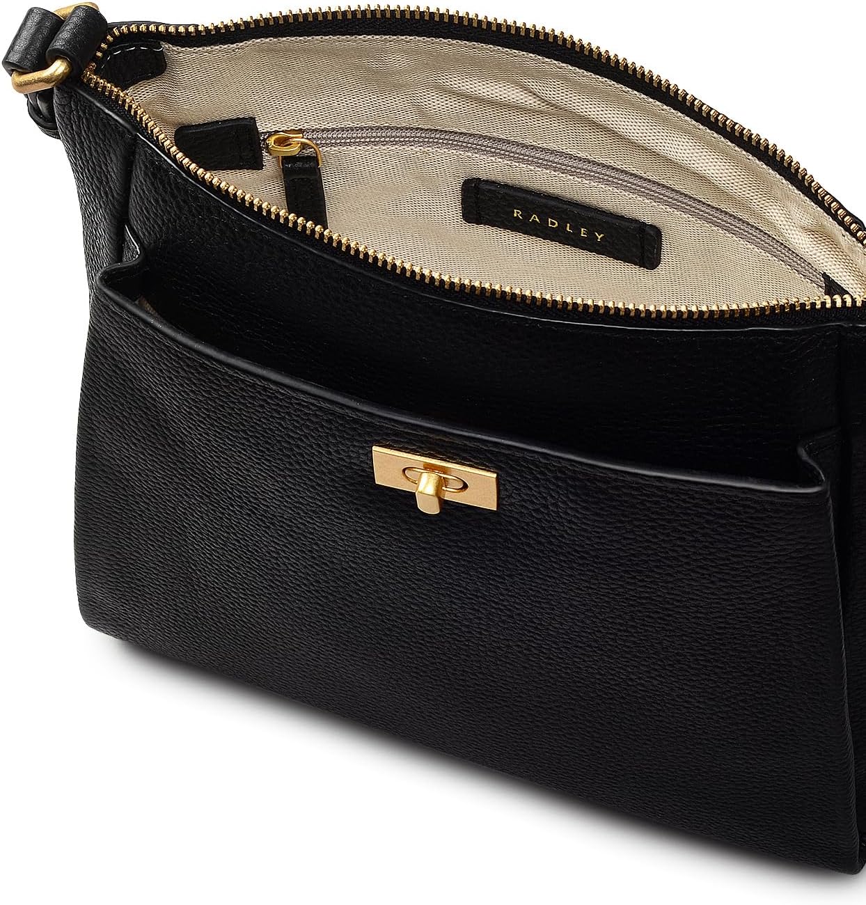 RADLEY London Brook Avenue Women's Leather Small Ziptop Crossbody Bag - Image 3