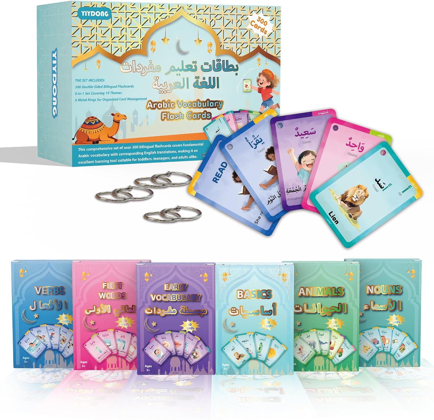 Amazon.com: Arabic Flash Cards - Arabic Vocabulary Flash Cards for ...