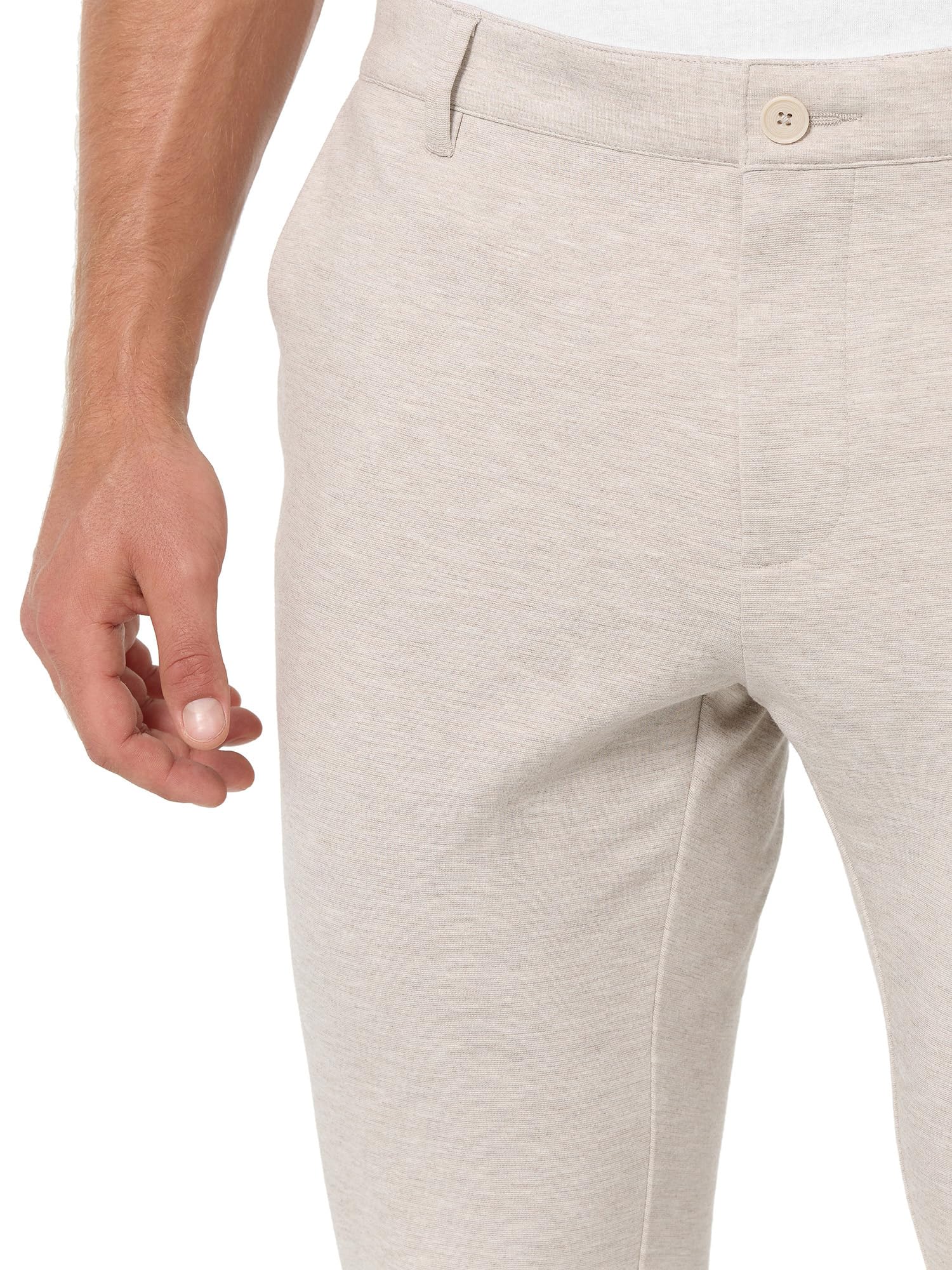 JEFF Hombres JFEzra Pantalón de Tela con 4 Bolsillos