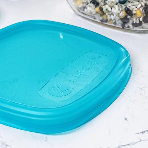 Miniatura 4 de Libbey Baker's Premium Bake & Store - Juego de 4 piezas de vidrio con bandeja para hornear de 9 x 13 y recipiente de almacenamiento de 6 tazas con