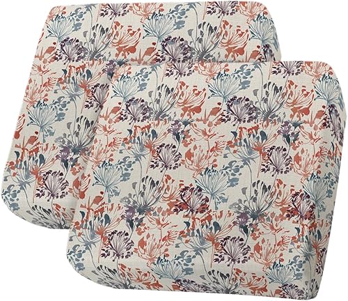 Fundas de cojín elásticas para sofá, diseño de flores de granja, seccionalindividualLT, funda protectora para muebles con parte inferior elástica,