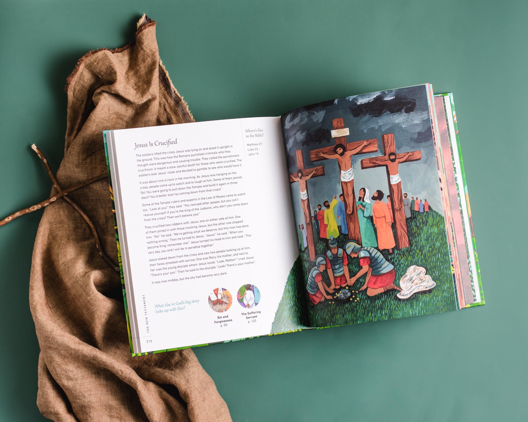 God's Big Picture Bible Storybook: 140 Connecting Bible Stories of God's Faithful Promises (God's Big Picture Bible Stories) - Image 4