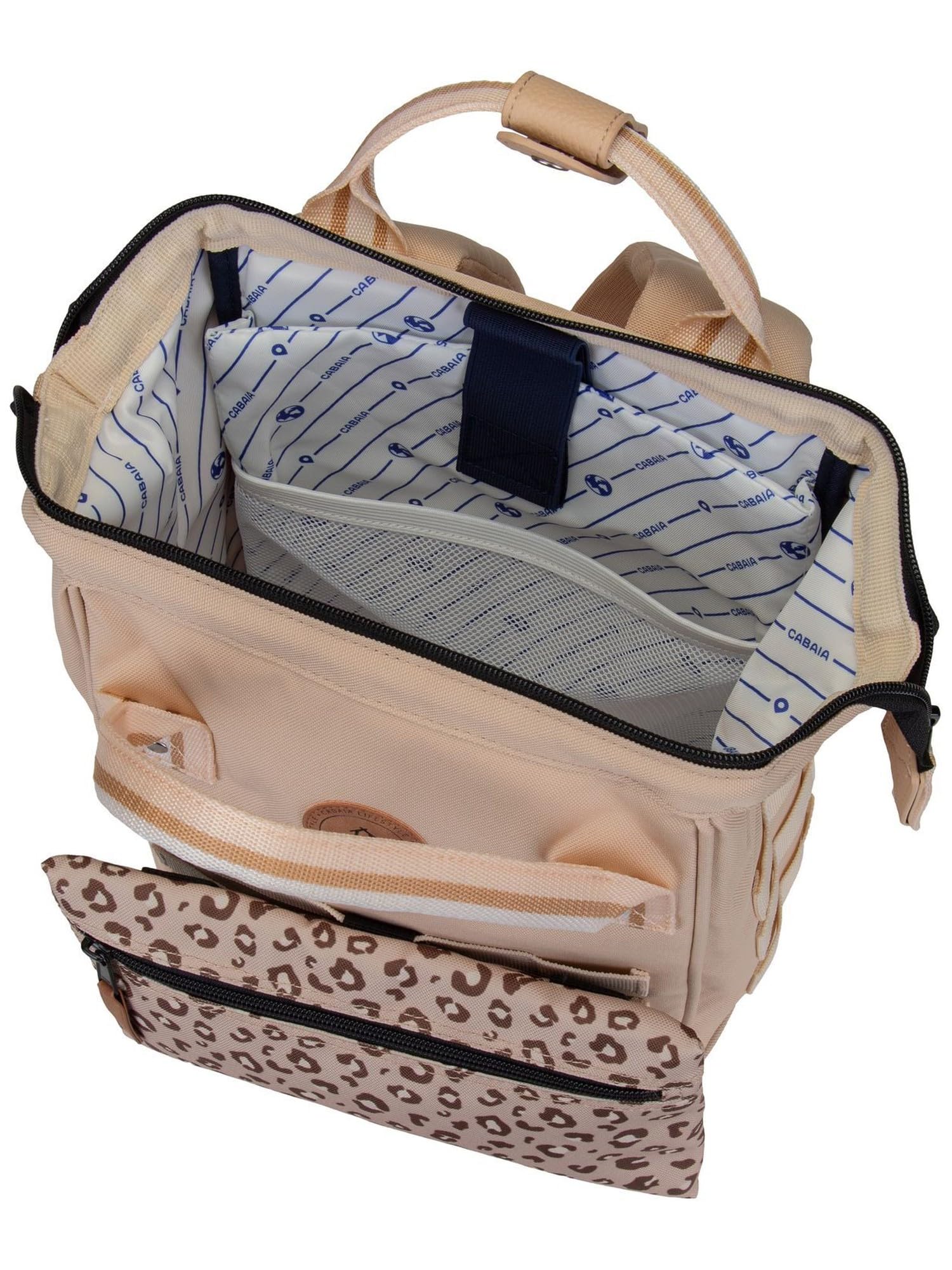 Cabaïa Plecak damski Adventurer beżowy - wodoodporny, lobito, Small 10L, Casual