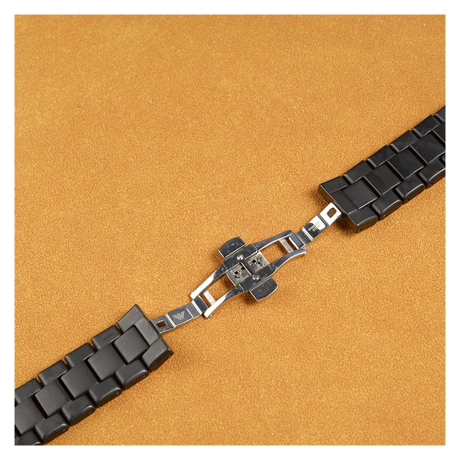 Cinturino di ricambio in ceramica nera opaca AR1457 cinturino for orologio