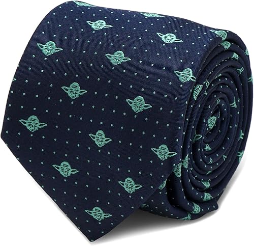 Cufflinks Inc. Yoda Dot - Corbata azul marino, marino